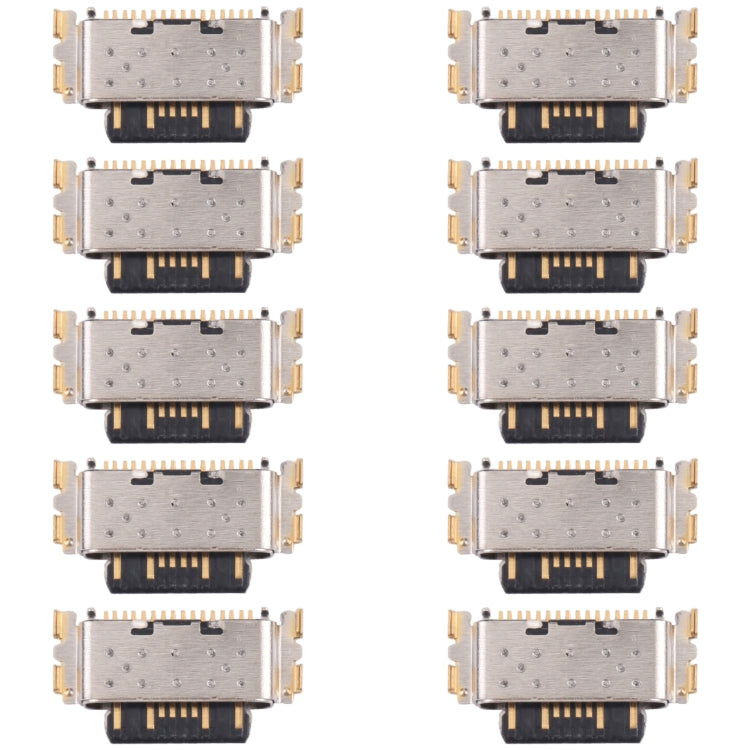 10 PCS Charging Port Connector, For Samsung Galaxy Z Flip, For Samsung Galaxy S21 FE, For Samsung Galaxy S21 Ultra, For Samsung Galaxy S22 5G, For Samsung Galaxy S22 Ultra, For Samsung Galaxy S22+, For Xiaomi Redmi Note 11E, For Xiaomi Redmi Note 11E Pro