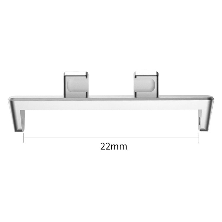 1 Pair 22mm Metal Watch Band Connector, For OPPO Watch3 Pro 46mm