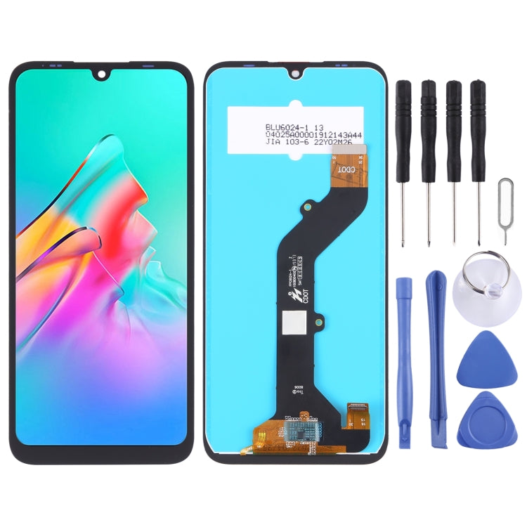 OEM LCD Screen For Tecno Pova 4 LG7n with Digitizer Full Assembly, For Tecno Pop 6 BE7, For Tecno Spark 9 Pro, For Tecno Spark 9 KG5p / Spark 9T KH6, For Tecno Camon 19 CI6n, For Tecno Pova Neo 5G, For Tecno Pova 4 LG7n / Pova Neo 2 LG6n
