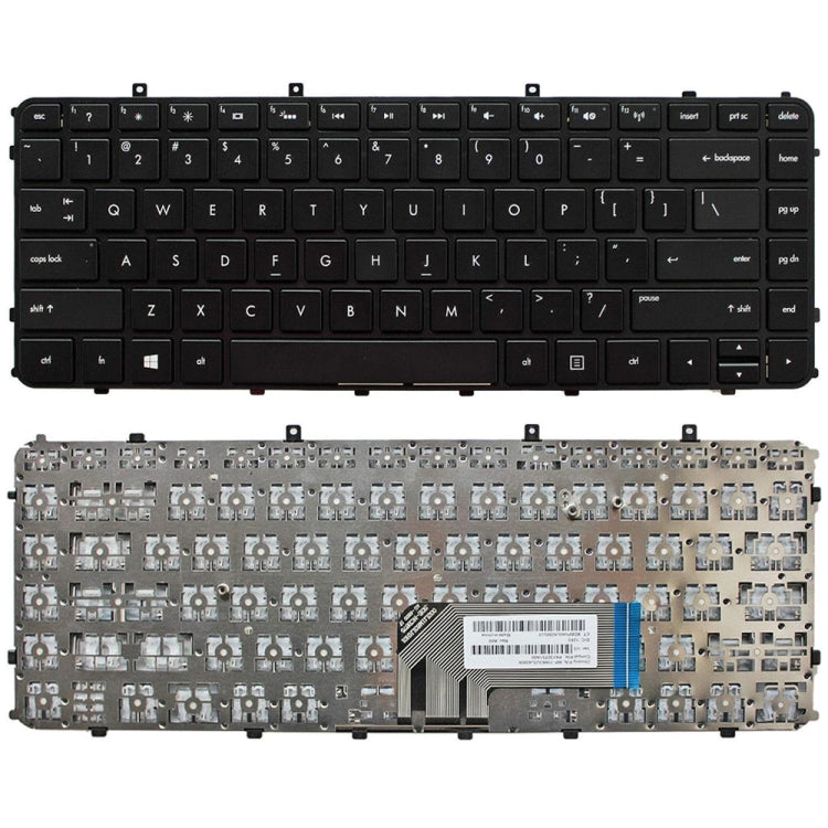 Laptop Keyboard with Frame