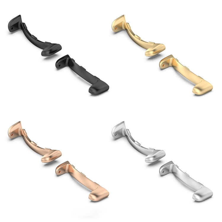 1 Pair Stainless Steel Metal Watch Band Connector, For Google Pixel Watch 2