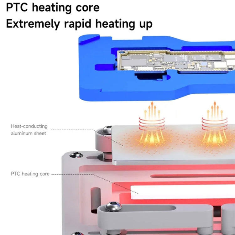 Mechanic Heat Air Intelligent Motherboard Layered Desoldering Station For iPhone X-15 Series