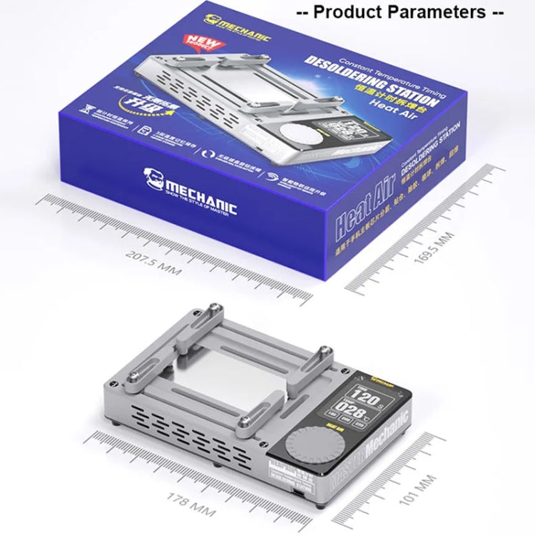 Mechanic Heat Air Intelligent Motherboard Layered Desoldering Station For iPhone X-15 Series