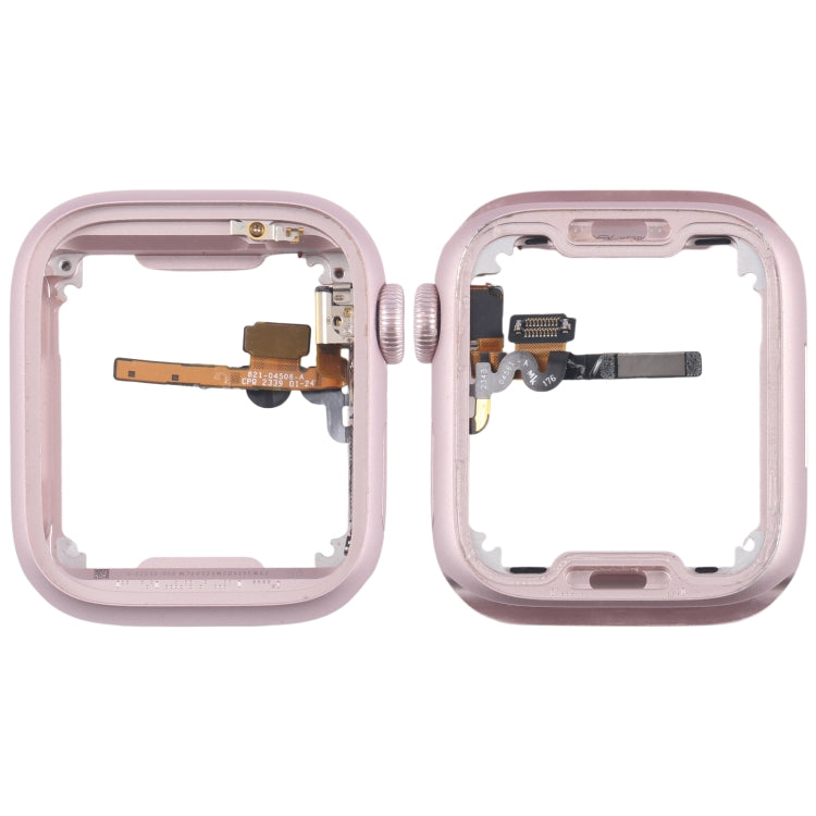 Aluminium Alloy Middle Frame Bezel Plate with Crown Spin Axis Flex Cable