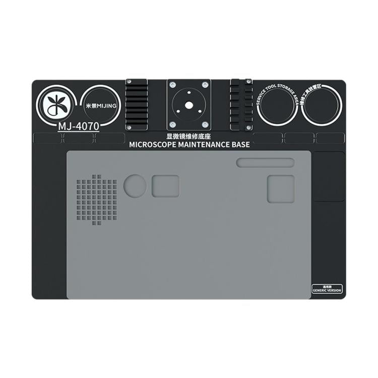 Mijing Fixed Rod Diameter 32mm Universal Microscope Aluminum Alloy Big Base
