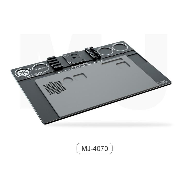 Mijing Fixed Rod Diameter 32mm Universal Microscope Aluminum Alloy Big Base