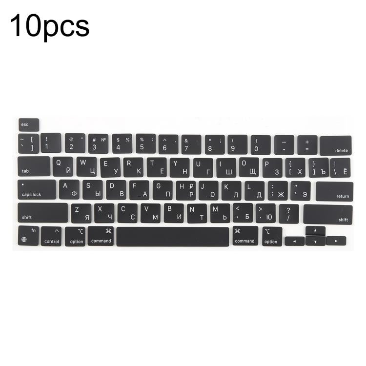 For MacBook A2251 A2289 A2238 A2338 10pcs US Small Enter Version Keycaps