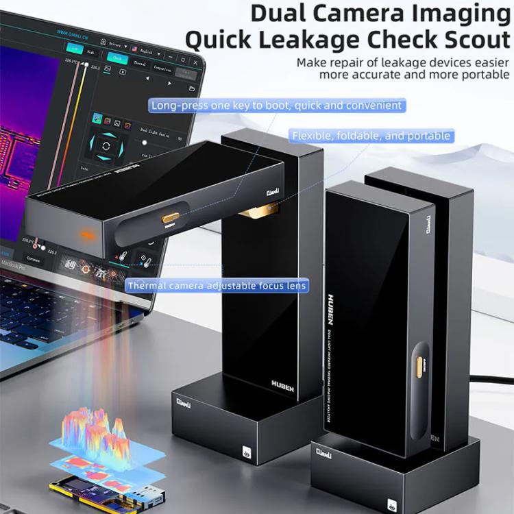 QianLi L256 iStele Dual-spectral Thermal Camera Short Circuit Thermometer, QianLi L256