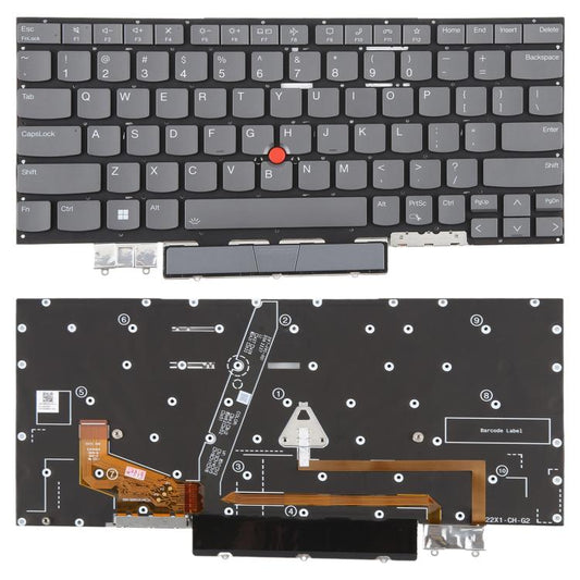 US Version Backlit Laptop Keyboard for Lenovo Thinkpad X1 YOGA 6TH 2021