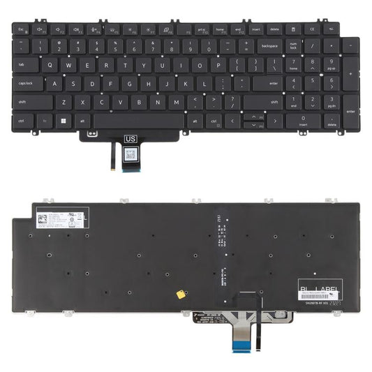 US Version Backlit Laptop Keyboard for Dell Latitude 3540 5520 5521 5530 5531 5540