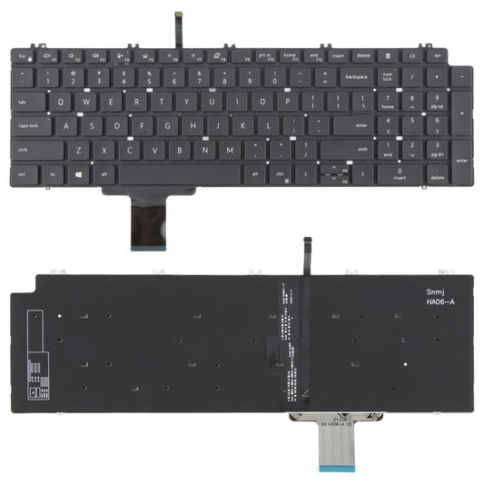 US Version Laptop Keyboard for Dell Precision 7550 7750 7560 7760