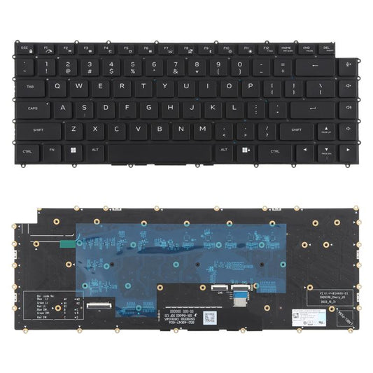 US Version RGB Backlit Laptop Mechanical Keyboard for DELL M16 R1 X16 R1 R2 W0X5N5