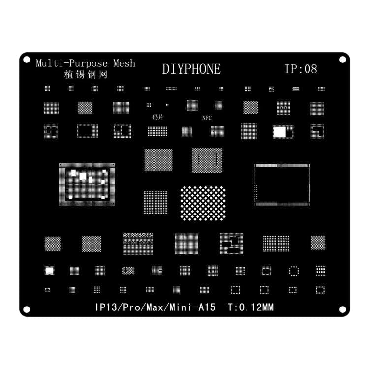 Precision laser-cut Accurate Positioning Anti-shift BGA Reballing Stencil