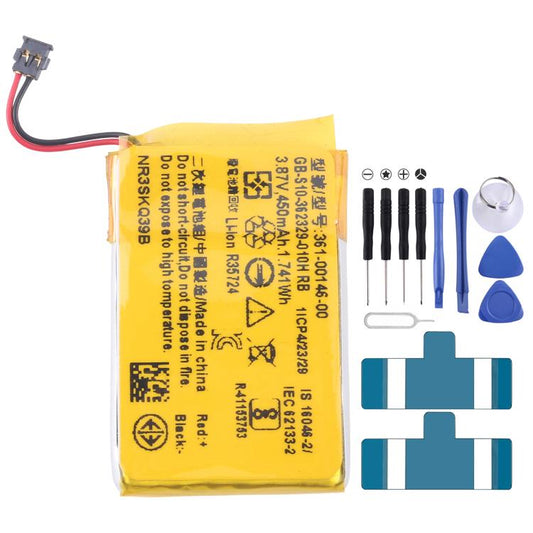 For Garmin marq2 forerunner 955 Solar 361-00146-00 450mAh Battery Replacement