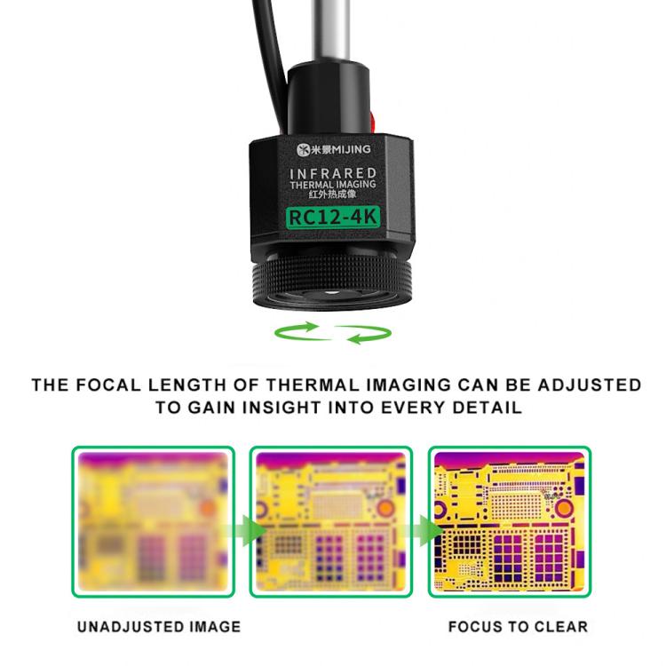 Mijing RC12-4K Ultra HD Independent Thermal Imaging Connected Most Microscope