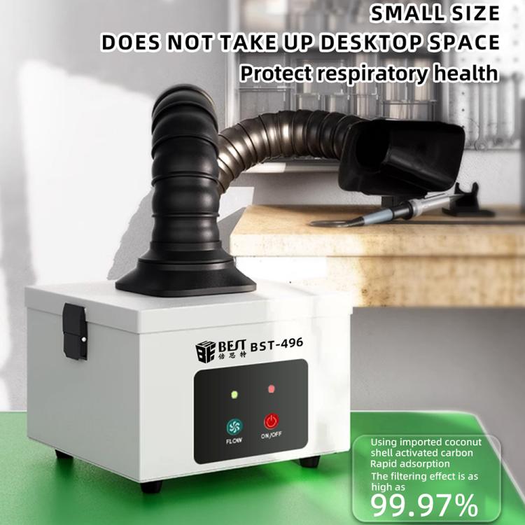 BEST BST-496 Small Smoke Purifying and Exhausting Machine, EU Plug, US Plug