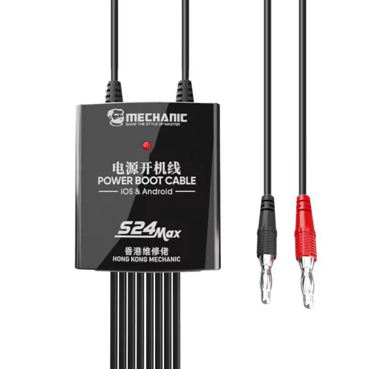 Mechanic S24 Max Boot Control Power Supply Test Cable for iPhone 5S to 16 Pro Max / Android