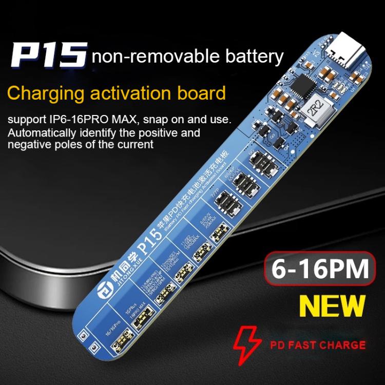 JTX P15 Disassembly-Free Battery Charging Activation Board with PD Charging for iPhone 6-16 Pro Max