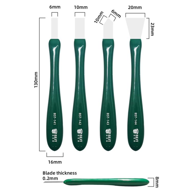 BEST Non-magnetic Tin Removal Scraper, BST-141, BST-142, BST-143, BST-144
