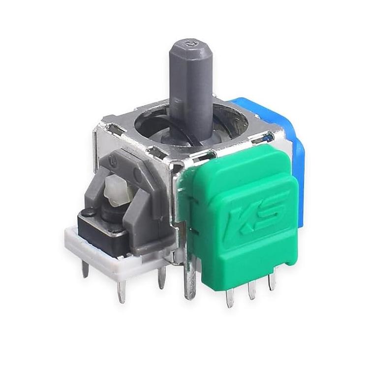 Blue Magnetic TMR Hall Effect 3D Analog Joystick, For Microsoft Xbox, For Sony PS5, For Sony PS4