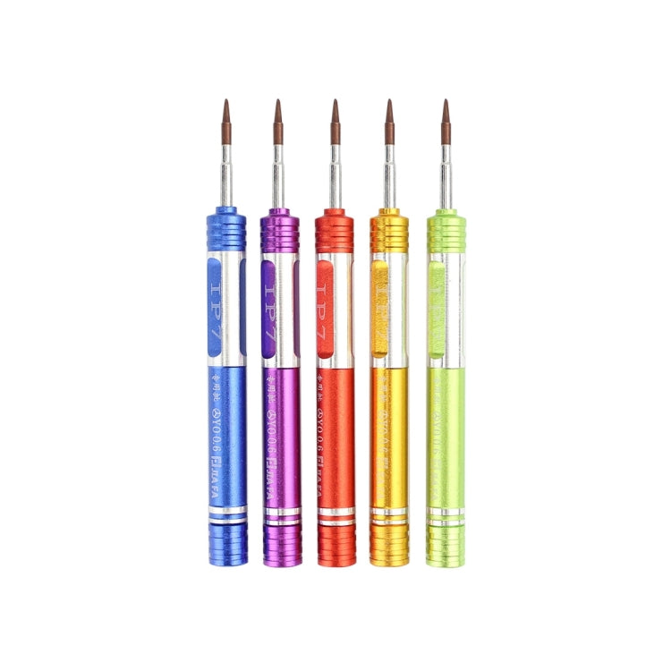 JF-iphone7 Tri-point 0.6 Part Screwdriver for iPhone X/8/8P/7/7P & Apple Watch, 0.6 Tri-point (Gold), Tri-point 0.6 Green, Tri-point 0.6 Blue, Tri-point 0.6 Orange