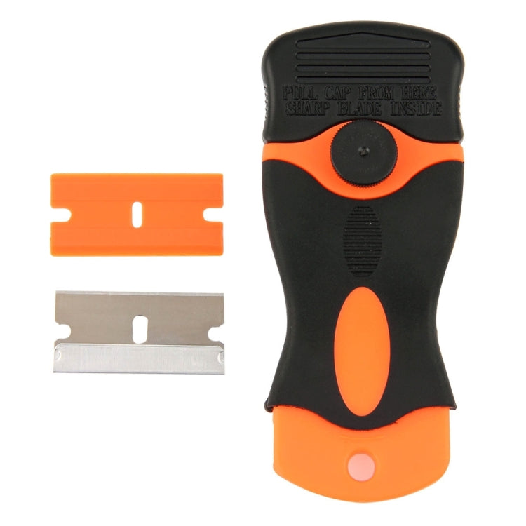 2 in 1 Phone LCD Screen Scraping Remover UV OCA Knife Repair Tools with Metal & Plastic Blade, 2 in 1 (Metal & Plastic Blade)