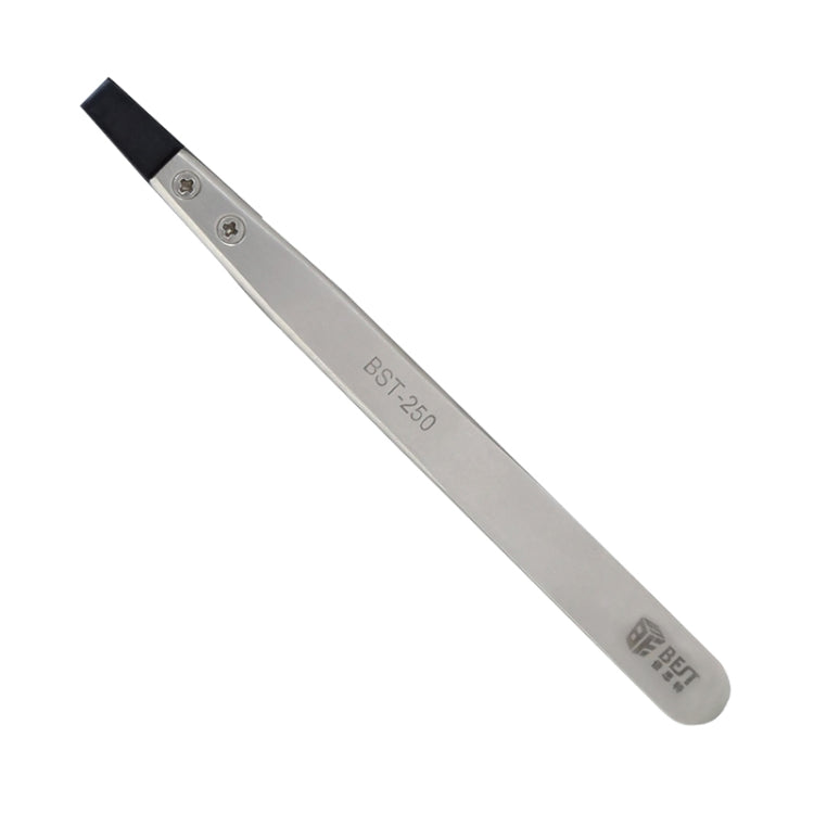 BEST BST-250 Stainless Steel Snti Static Tweezer, BST-250
