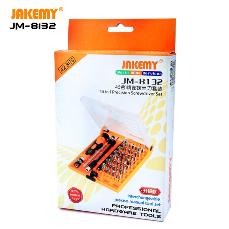 JAKEMY JM-8132 45 in 1 Precision Screwdriver Tool Set