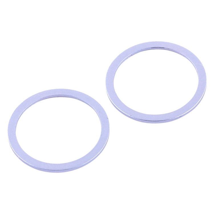 2 PCS Rear Camera Glass Lens Metal Protector Hoop Ring for iPhone 12, For iPhone 12