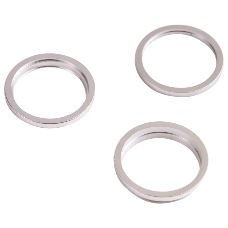 3 PCS Rear Camera Glass Lens Metal Outside Protector Hoop Ring for iPhone 13 Pro Max