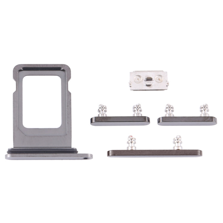SIM Card Tray + Side Keys for iPhone 12 Pro Max, For iPhone 12 Pro Max (Single card)