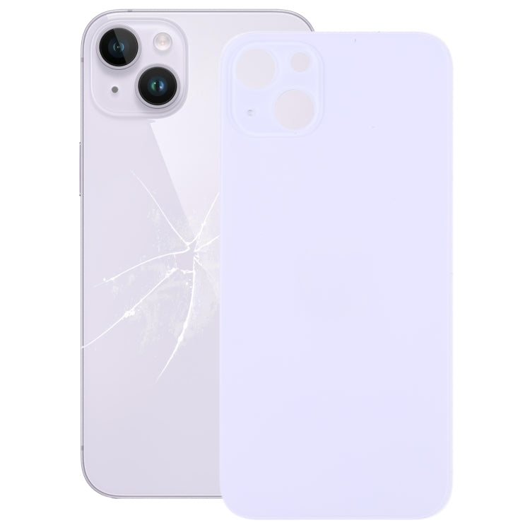 For iPhone 14 Plus Easy Replacement Big Camera Hole Glass Back Battery Cover, For iPhone 14 Plus(No Disassemble), For iPhone 14 Plus (Not Disassemble)