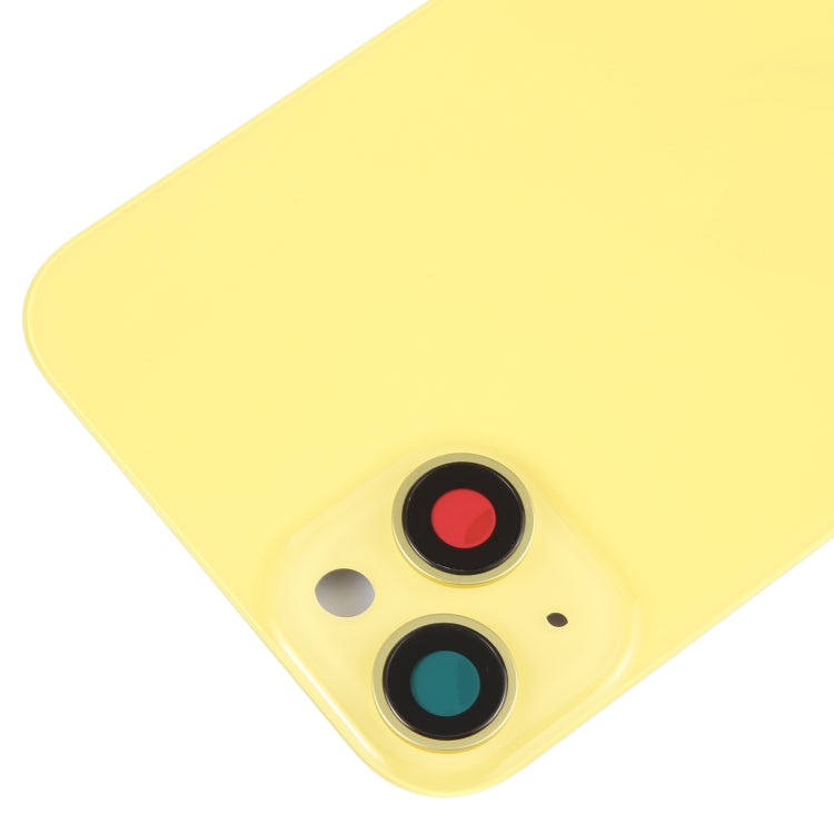 Glass Battery Back Cover with Holder for iPhone 14 Plus