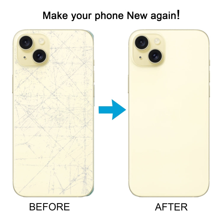 For iPhone 15 Glass Battery Back Cover