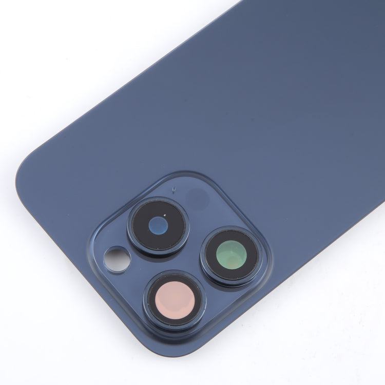 For iPhone 15 Pro Max Battery Back Cover with Camera Lens Cover + MagSafe Magnet, For iPhone 15 Pro Max (with MagSafe)