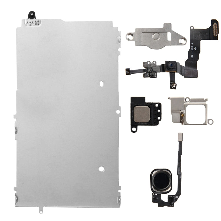 6 in 1 for iPhone 5s LCD Repair Accessories Part Set, For iPhone 5s (White), For iPhone 5s (Black)