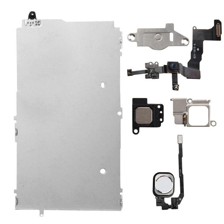 6 in 1 for iPhone 5s LCD Repair Accessories Part Set, For iPhone 5s (White), For iPhone 5s (Black)