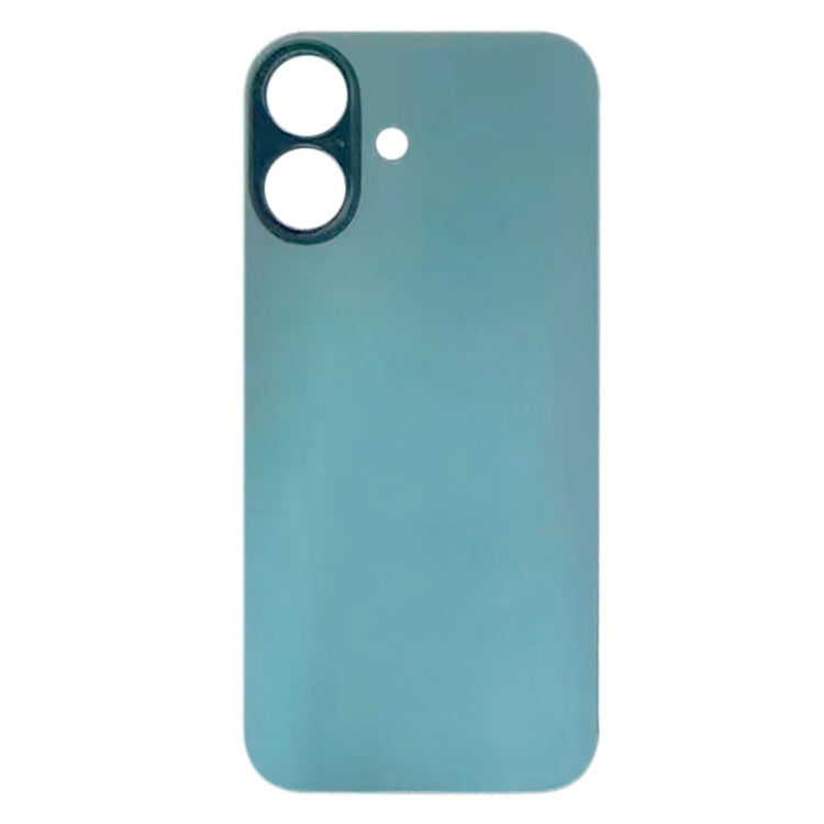 For iPhone 16 Easy Replacement Big Camera Hole Glass Back Battery Cover, For iPhone 16(Not Disassemble)