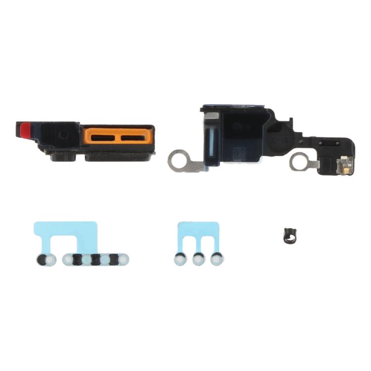 For iPhone 16 Pro 5 in 1 Speaker Dustproof Mesh Set, For iPhone 16 Pro