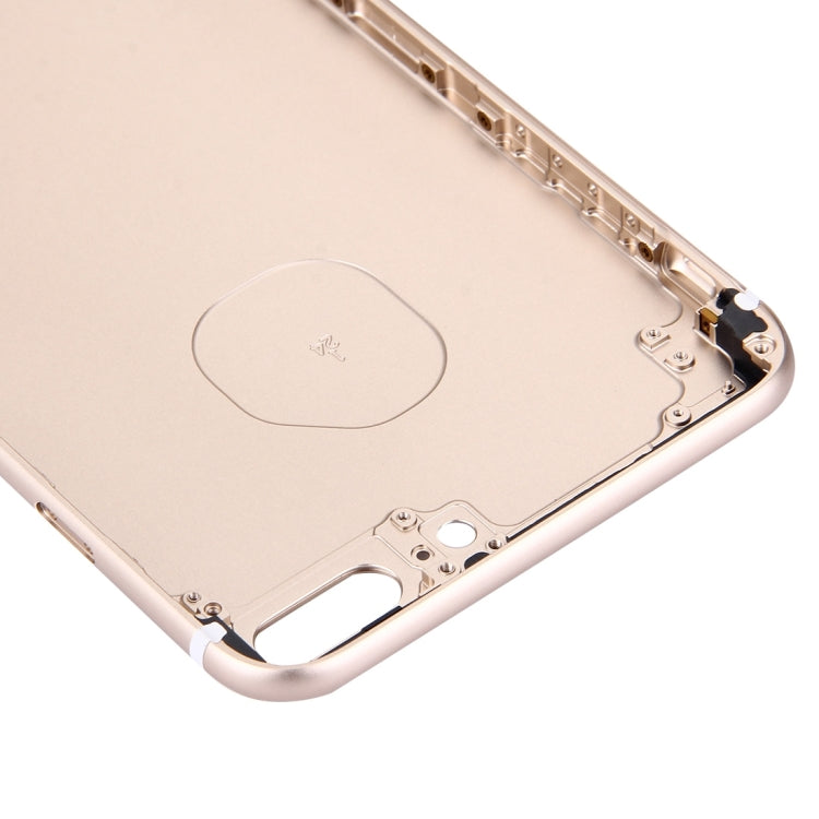 5 in 1 for iPhone 7 Plus (Back Cover + Card Tray + Volume Control Key + Power Button + Mute Switch Vibrator Key) Full Assembly Housing Cover, For iPhone 7 Plus, For iPhone 7P with Side keys