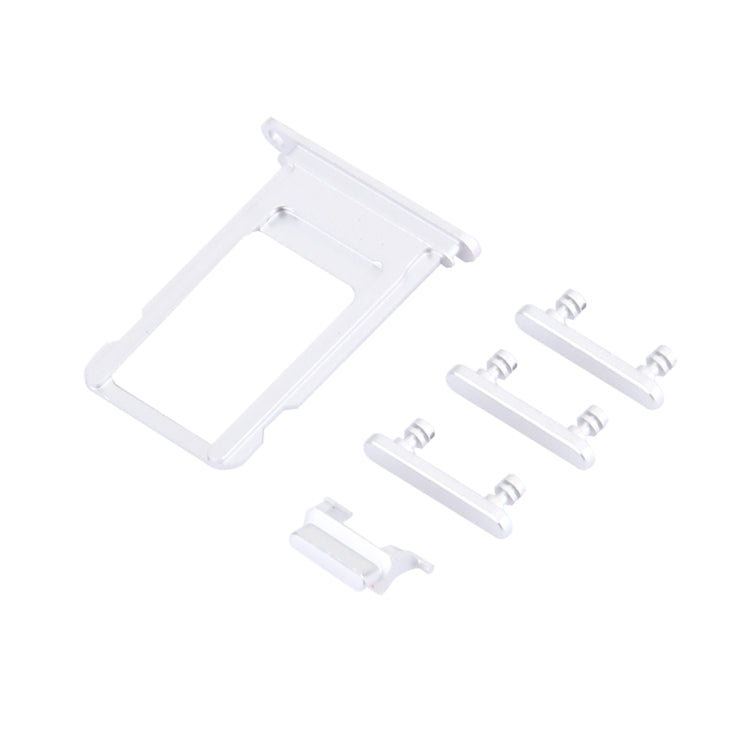 Card Tray + Volume Control Key + Power Button + Mute Switch Vibrator Key for iPhone 7 Plus, For iPhone 7 Plus