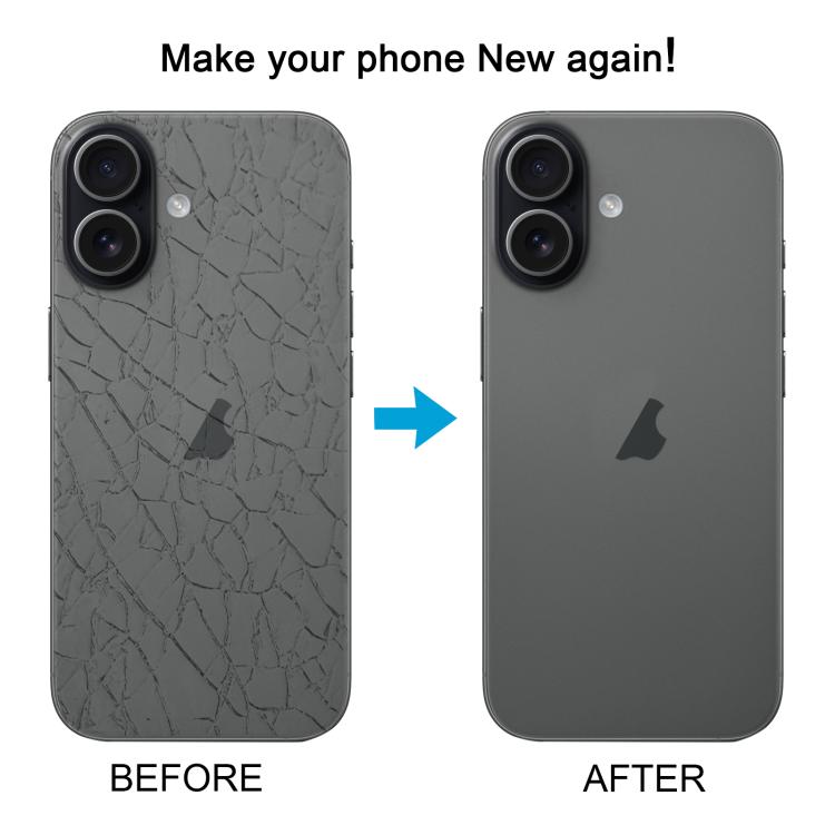 For iPhone 17 Glass Battery Back Cover