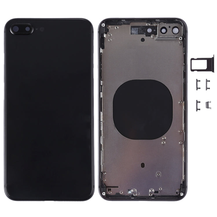 Back Housing Cover for iPhone 8 Plus, For iPhone 8 Plus, For iPhone 8 Plus with Side keys