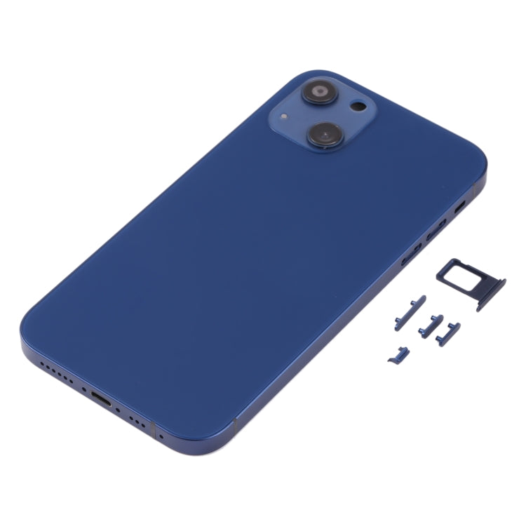 Back Housing Cover with Appearance Imitation of iP13 for iPhone XR, For iPXR to i13(Blue), For iPXR to i13(Purple), For iPXR to i13(Pink), For iPXR to i13(Red), For iPXR to i13(Black), For iPXR to i13(Green), For iPXR to i13(White)