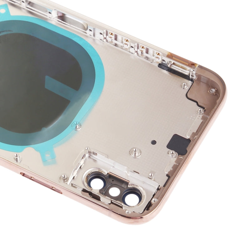 Back Cover with Camera Lens & SIM Card Tray & Side Keys for iPhone XS