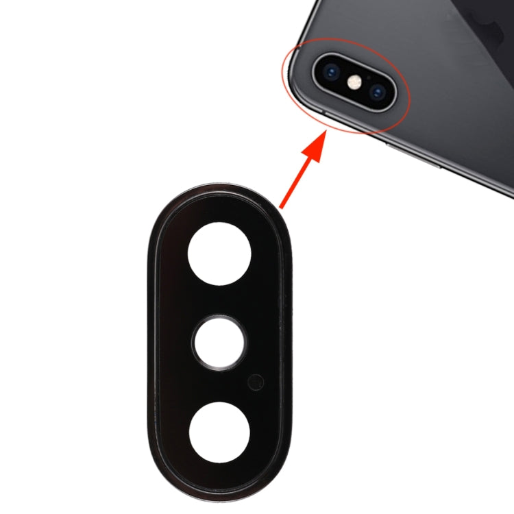 Back Camera Bezel with Lens Cover for iPhone XS / XS Max, For iPhone XS / XS Max, For iPhone XS / XS Max