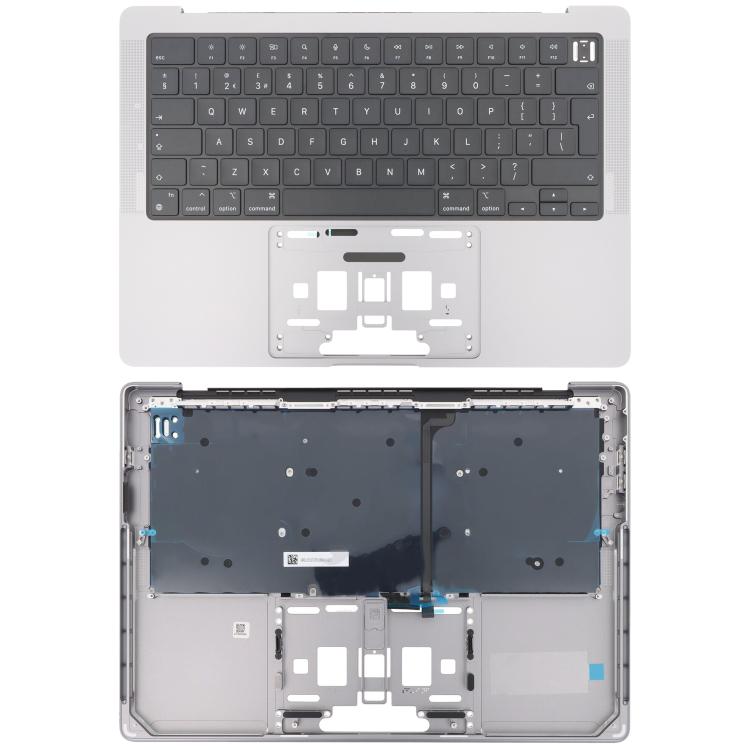 For MacBook Pro 14 inch 2021 A2442 / 2023 A2779 Big Backspace Version UK Keyboard with C Shell