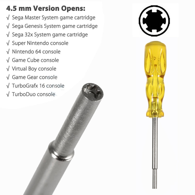 Durable Portable 4.5mm Screwdriver Bit for Nintendo NGC / N64 / SFC