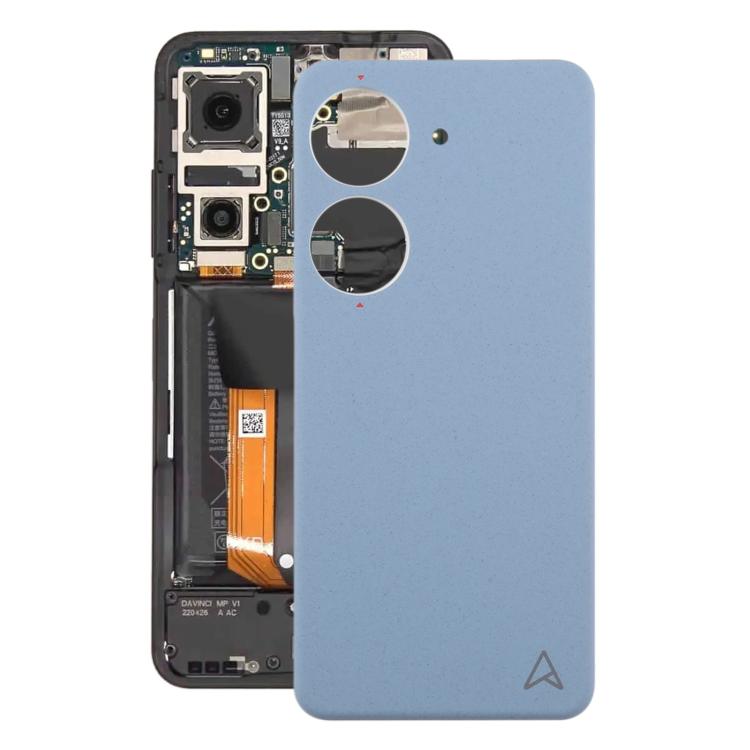 For Asus Zenfone 10 AI2302 Leather Material Battery Back Cover