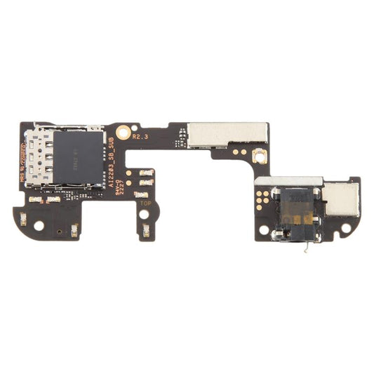 For Asus ROG Phone65 / 6 Pro MediaTek Dimensity Version SIM Card Reader Board with Audio Jack
